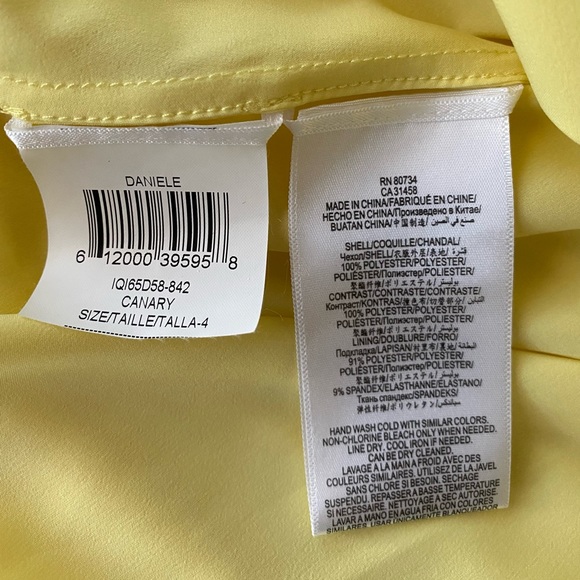 BCBGMaxAzria Danielle One Shoulder Embellished Gown - Picture 12 of 13